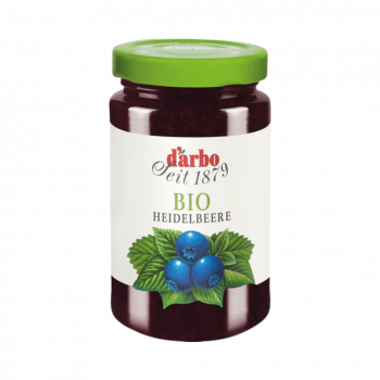 Darbo Bio Heidelbeere, Fruchtaufstrich, 260 Gramm